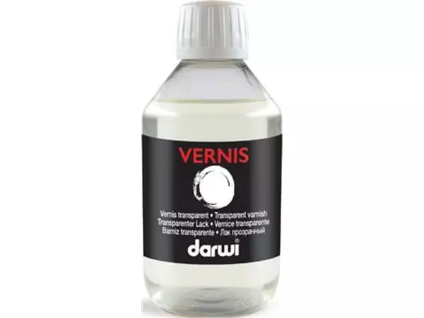 Een Darwi vernis glazend, flacon van 250 ml koop je bij ShopXPress