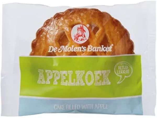 Een De Molen Appelkoek, individueel verpakt, 50 g koop je bij ShopXPress