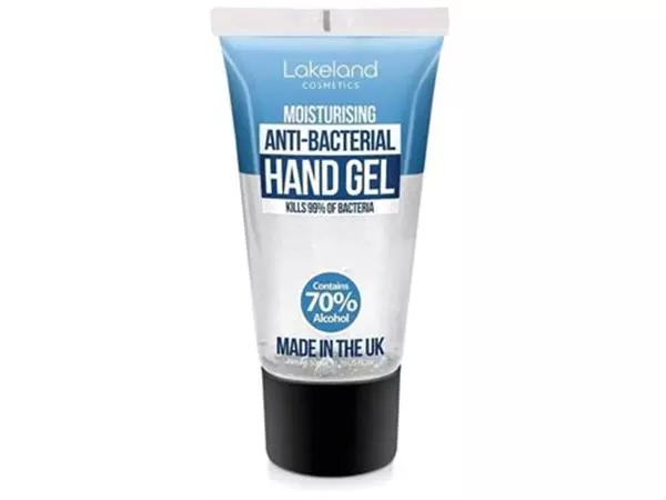 Een Desinfecterende handgel, 70% alcohol, tube van 50 ml koop je bij ShopXPress