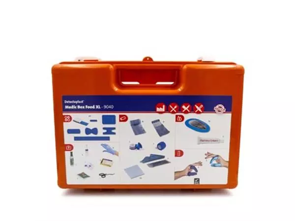 Een Detectaplast EHBO-koffer Medic Box Food XL, HACCP inhoud tot 30 personen koop je bij ShopXPress