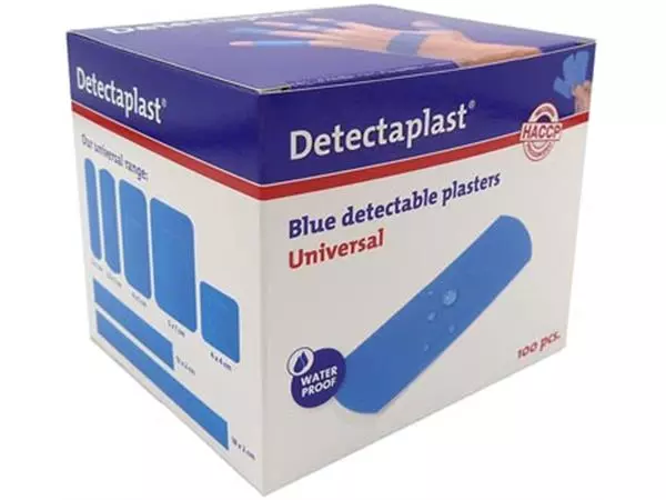 Een Detectaplast Universal pleister, ft 19 x 72 mm, pak van 100 stuks koop je bij ShopXPress