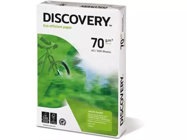 Een Discovery kopieerpapier ft A3, 70 g, pak van 500 vel koop je bij ShopXPress