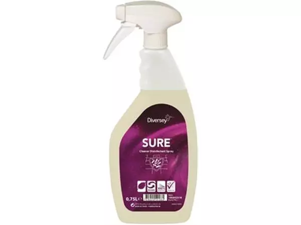 Buy your Diversey desinfecteermiddel Sure, flacon van 750 ml at Supplierz BV