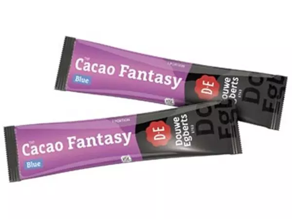 Een Douwe Egberts instant stick, Cacao fantasy, 18,5 g, doos van 100 stuks koop je bij ShopXPress