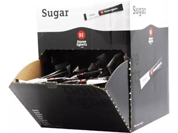 Een Douwe Egberts suikersticks, 4 g, doos van 500 stuks koop je bij ShopXPress