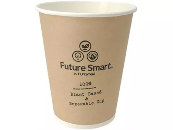 Een Drinkbeker Future Smart, uit karton, 150 ml, pak van 100 stuks koop je bij Supplierz BV