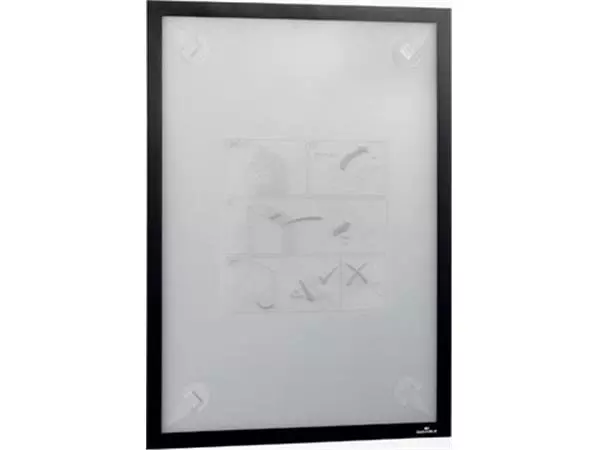 Een Durable Duraframe Wallpaper zelfklevend kader formaat A3, zwart koop je bij ShopXPress