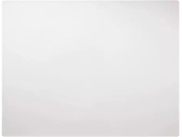 Een Durable schrijfonderlegger met siergroef, PP, ft 650 x 500 mm, transparant wit koop je bij ShopXPress
