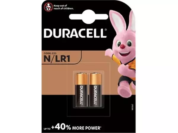 Een Duracell batterijen Security MN9100, blister van 2 stuks koop je bij ShopXPress