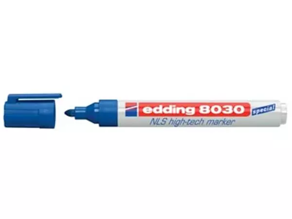 Een Edding NLS High-Tech marker e-8030 blauw koop je bij ShopXPress