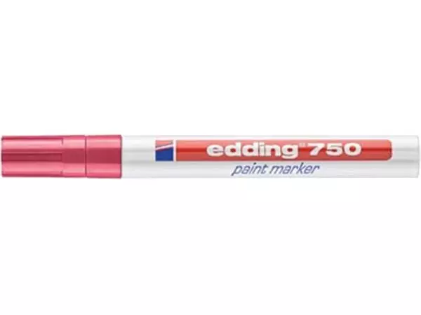 Een Edding Paint Marker e-750, rood koop je bij ShopXPress