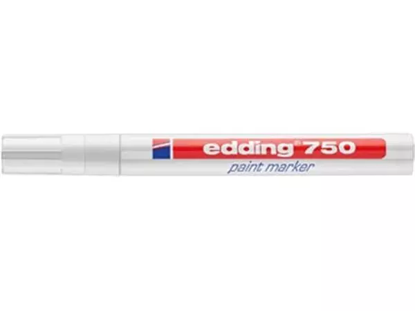 Een Edding Paint Marker e-750, wit koop je bij ShopXPress