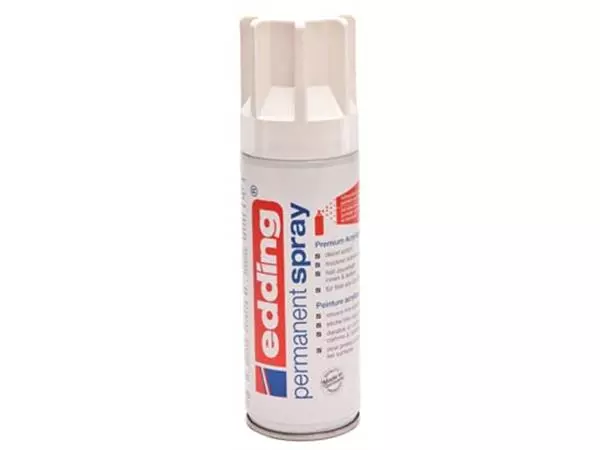 Een Edding Permanent Spray 5200, 200 ml, verkeerswit mat koop je bij ShopXPress