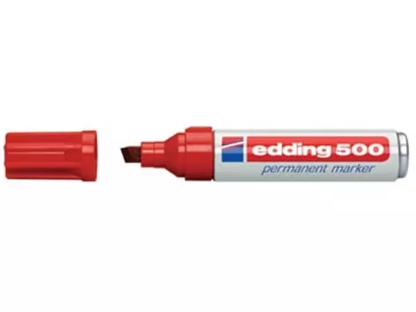 Een Edding permanente marker e-500 rood koop je bij ShopXPress