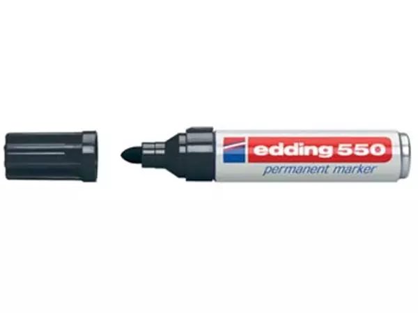 Een Edding permanente marker e-550 zwart koop je bij ShopXPress