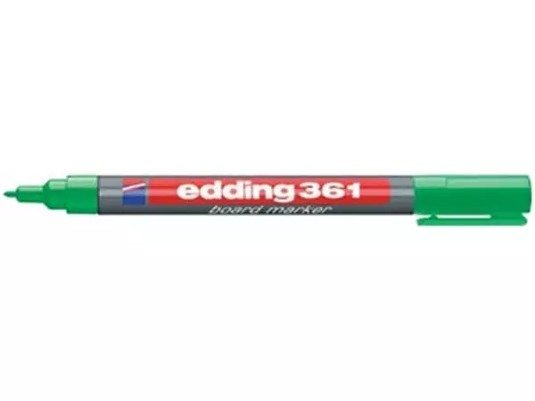 Een Edding whiteboardmarker e-361 groen koop je bij ShopXPress