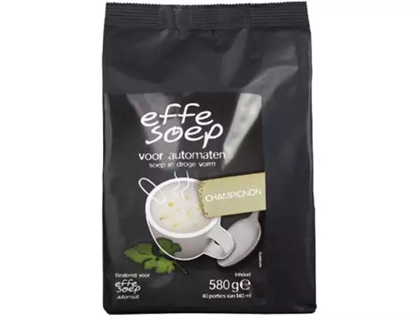 Een Effe Soep vending, champignon, 140 ml, zak van 40 porties koop je bij ShopXPress