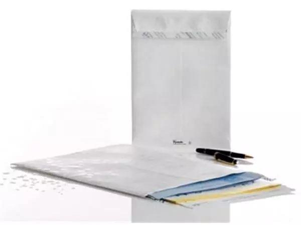 Een Enveloppen Tyvek ft 250 x 353 mm (B4), doos van 100 stuks koop je bij ShopXPress