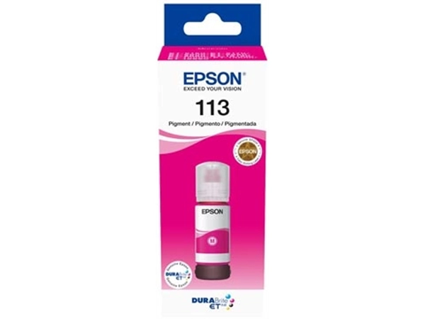 Sie können einen Epson inktfles 113, 6.000 pagina's, OEM C13T06B340, magenta bei Supplierz BV kaufen