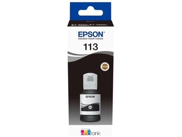 Sie können einen Epson inktfles 113, 7.500 pagina's, OEM C13T06B140, zwart bei Supplierz BV kaufen