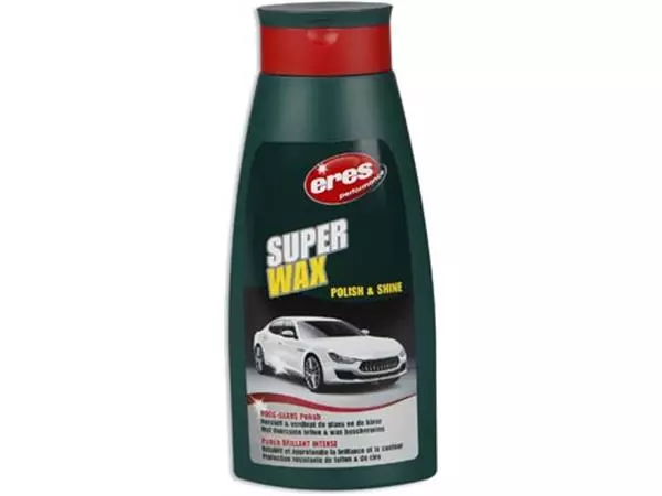 Een Eres super wax voor auto's Polish & Shine, fles van 500 ml koop je bij ShopXPress