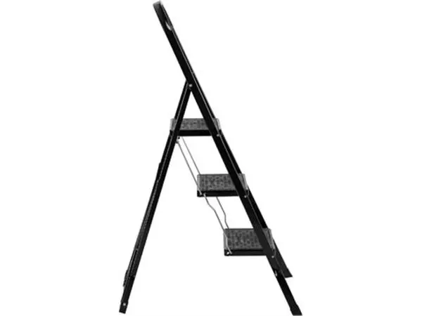 Een Escalo trapladder Color Step, 3 treden, zwart koop je bij ShopXPress