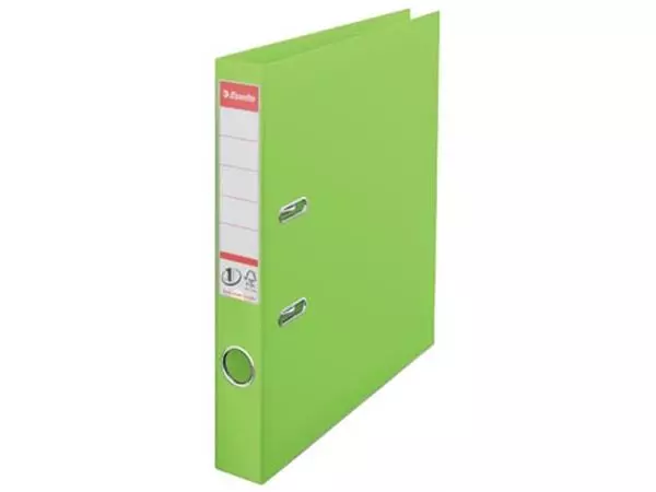 Een Esselte Ordner Power N° 1 Vivida ft A4, rug van 5 cm, groen koop je bij ShopXPress