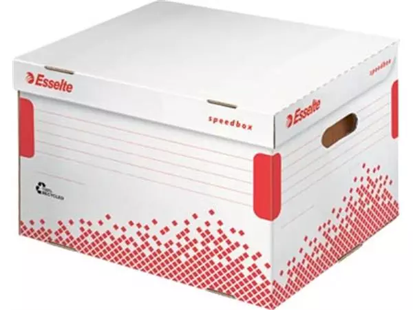 Een Esselte containerdoos Speedbox, geschikt voor ordners koop je bij ShopXPress