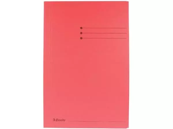 Een Esselte dossiermap rood, ft folio koop je bij ShopXPress