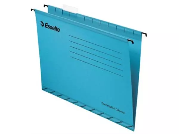 Een Esselte hangmappen voor laden Classic tussenafstand 330 mm, blauw, doos van 25 stuks koop je bij ShopXPress