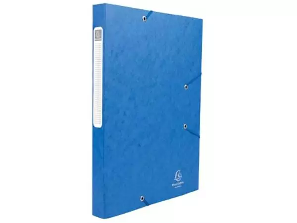 Een Exacompta Elastobox Cartobox rug van 2,5 cm, blauw, 5/10e kwaliteit koop je bij ShopXPress