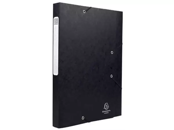 Een Exacompta Elastobox Cartobox rug van 2,5 cm, zwart, 5/10e kwaliteit koop je bij ShopXPress
