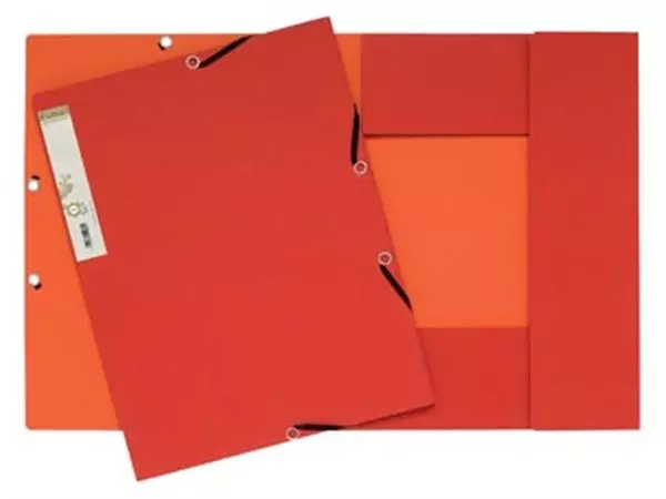 Een Exacompta elastomap Forever rood/oranje koop je bij ShopXPress