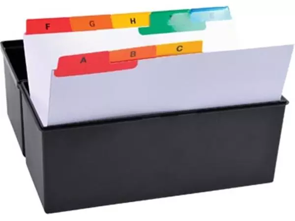 Een Exacompta tabbladen AZ voor systeemkaartenbakken, 25 tabs, ft A6 koop je bij ShopXPress