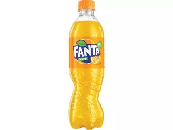Een Fanta Orange frisdrank, fles van 50 cl, pak van 24 stuks koop je bij ShopXPress