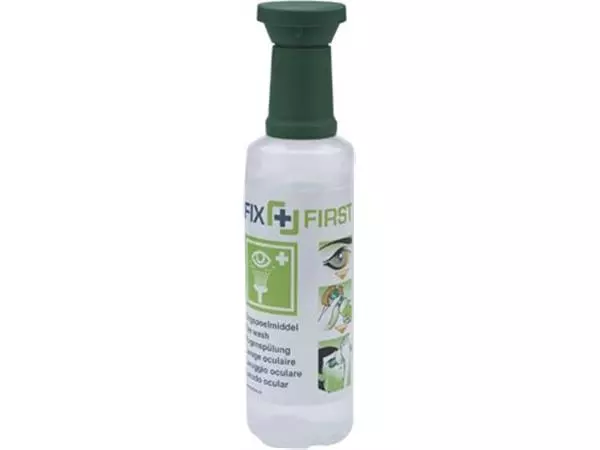 Een Fixfirst oogspoelmiddel (NaCl), 500 ml koop je bij ShopXPress