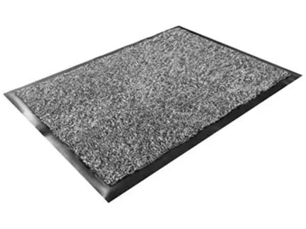Een Floortex deurmat Dust Control, ft 60 x 90 cm, grijs koop je bij ShopXPress