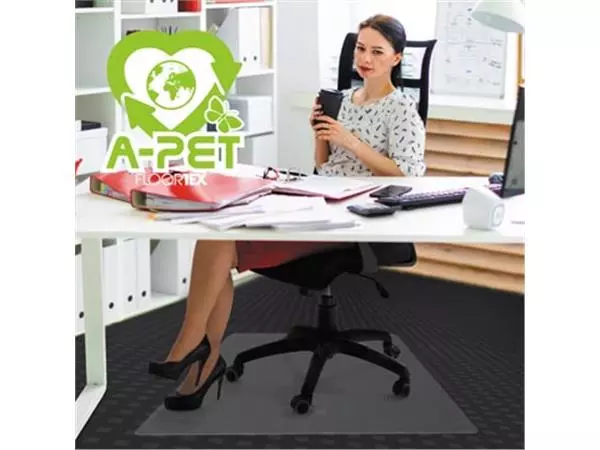 Een Floortex vloermat Advantagemat Plus, voor tapijt, ft 120 x 90 cm koop je bij ShopXPress
