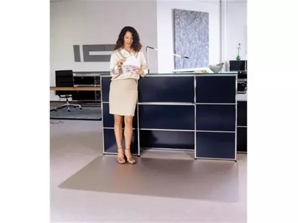 Een Floortex vloermat Cleartex Advantagemat, voor tapijt, rechthoekig, ft 116 x 150 cm koop je bij ShopXPress