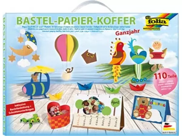 Een Folia knutselpapierkoffer koop je bij ShopXPress