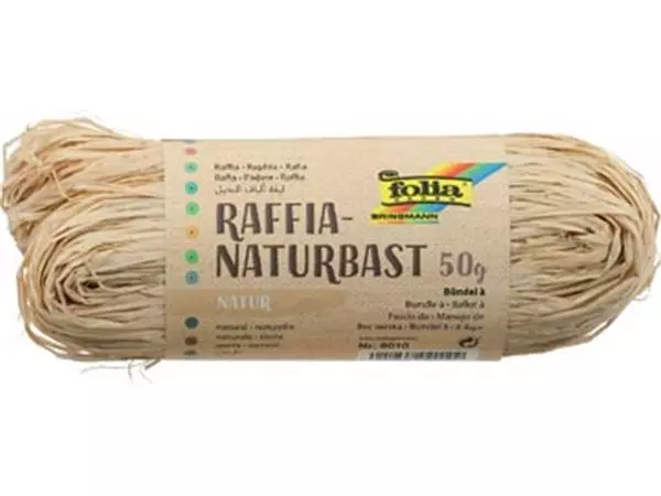 Een Folia raffia naturel koop je bij ShopXPress