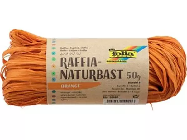 Een Folia raffia oranje koop je bij ShopXPress