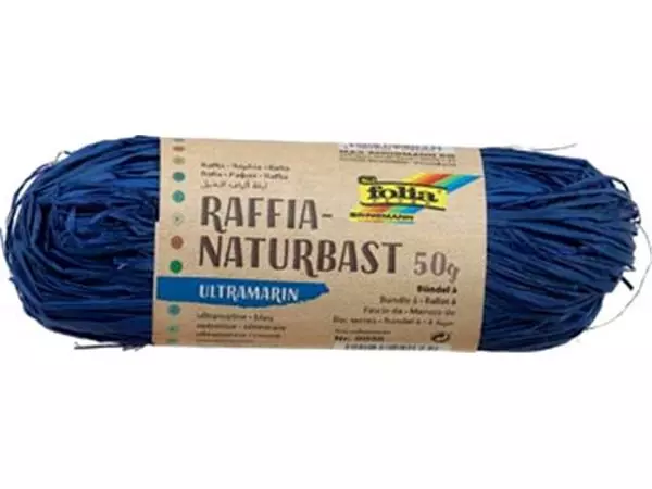 Een Folia raffia ultramarijn koop je bij ShopXPress