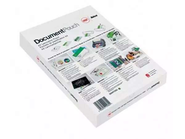 Een GBC Document lamineerhoes ft A4, 160 micron (2 x 80 micron), pak van 100 stuks koop je bij ShopXPress