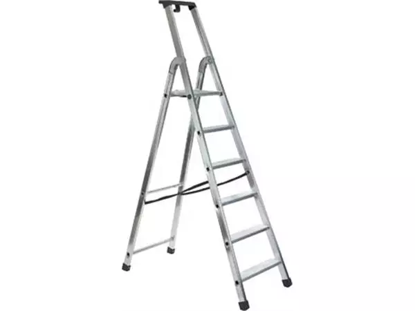 Een Galico industriële trapladder quadra, 6 treden koop je bij ShopXPress