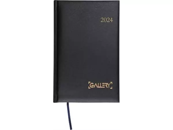 Een Gallery agenda, Businesstimer, 2024, zwart koop je bij ShopXPress