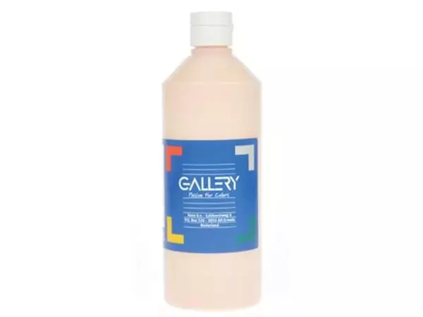 Een Gallery plakkaatverf, flacon van 500 ml, huidskleur koop je bij ShopXPress