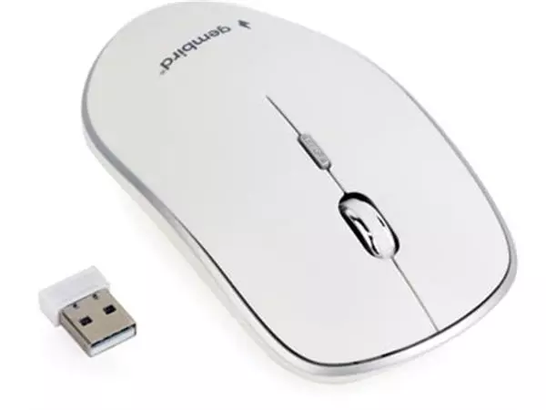 Een Gembird draadloze optische muis, wit koop je bij ShopXPress