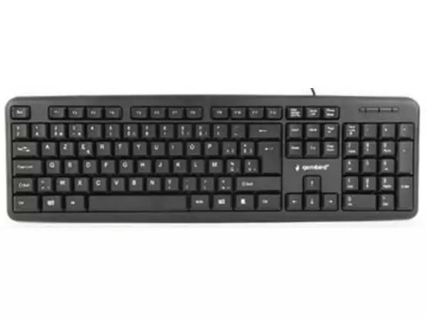 Een Gembird standaard toetsenbord AZERTY koop je bij ShopXPress