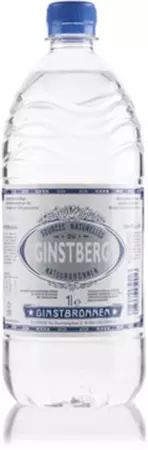 Een Ginstberg natuurlijk mineraalwater, niet bruisend, fles van 1 l, pak van 6 stuks koop je bij ShopXPress